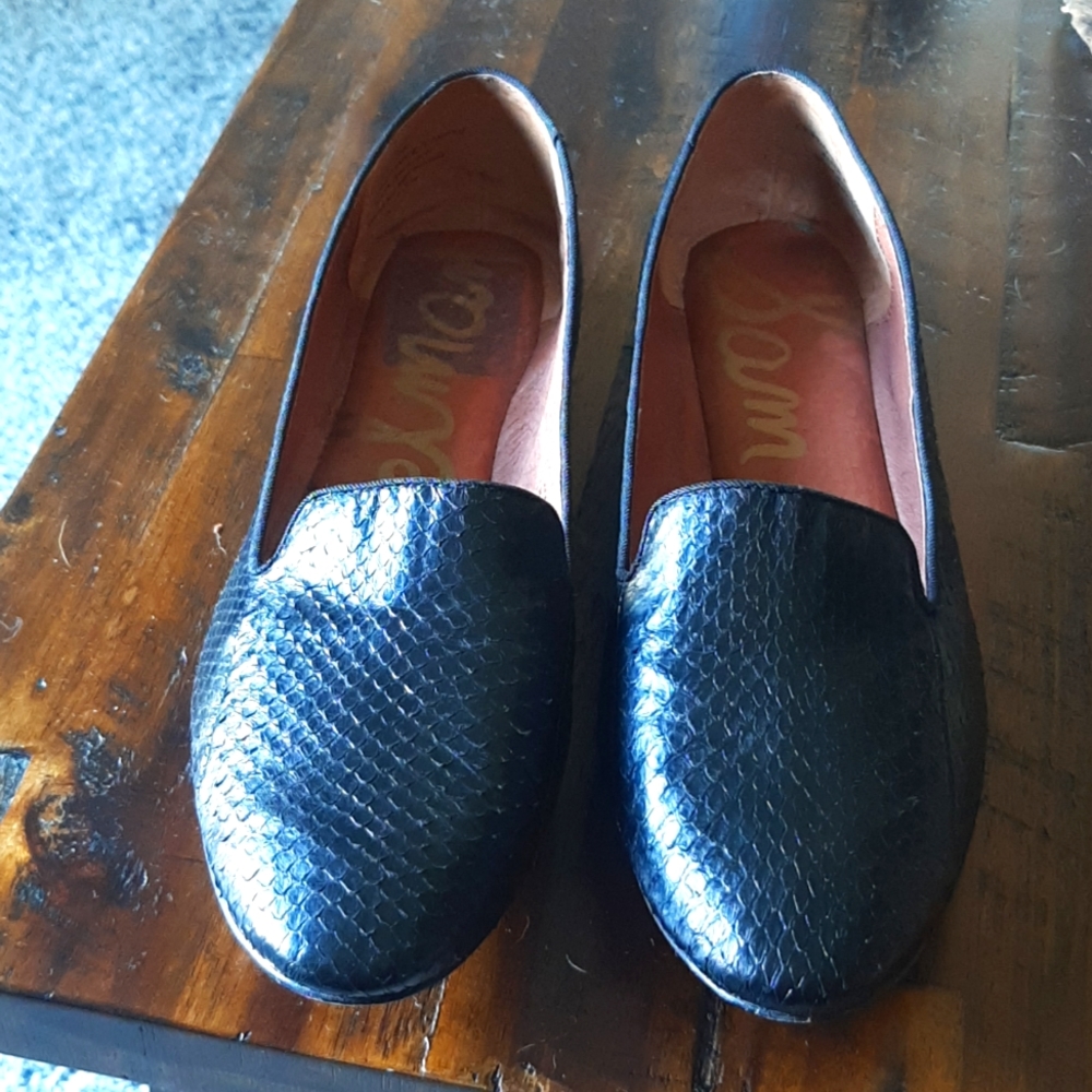 Sam Edelman Snakeskin Flats Sz 7